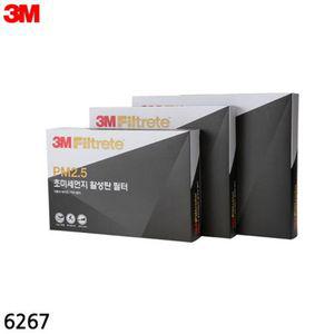 3M 초미세먼지 활성탄 에어컨필터 6267 뉴SM5 올SM7차량 자동차 차량용 관리 외기순환모드 용필터