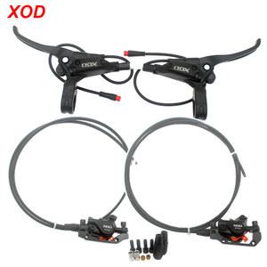 XOD E BIKE 차단 파워 브레이크 MTB 유압 디스크 오일 압력 전기 접이식 자전거 켈리퍼