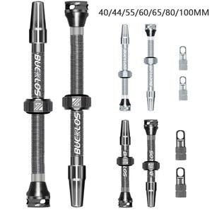 자전거 밸브 캡 튜브 뚜껑 마개 BUCKLOS 튜브리스 타이어 카본 휠셋 도로 40mm 44mm 55mm 60mm 65mm 80mm 100mm