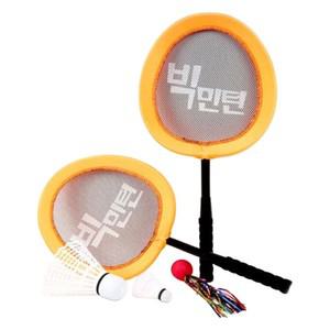 유아 캠핑놀잇감 빅베드민턴 대형라켓 세트/ 미니게임 아동체육 공놀이 신체활동 아빠