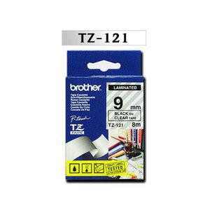 브라더 TZ 테이프 TZ-121 9mm제본 마스킹라벨 프린터 라벨기 스티커 다용도스티커