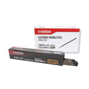 크레토스 C6013 피복아크봉 연강 4.0mm 20kg 박판 경량형강 용접