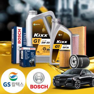 임팔라 2.5 가솔린 킥스 G1 SP 5W30 엔진오일세트 5리터