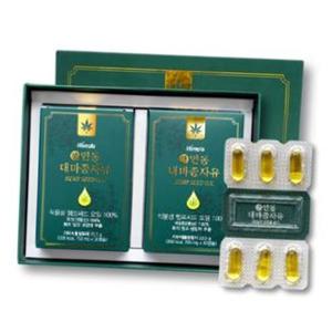 헴플라 생 안동 대마종자유 캡슐 세트 750mg x 60캡슐
