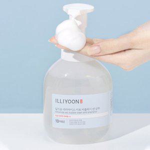 일리윤 세라마이드 아토 버블워시 앤 샴푸 900ml