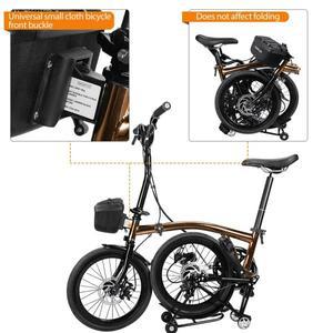 NEWBOLER 접이식 자전거 핸들 바 가방 다기능 Brompton 앞 용