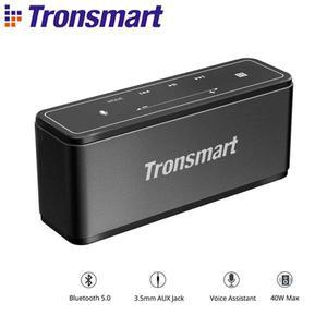 5인치 우퍼 Tronsmart 메가 블루투스 스피커, 터치 컨트롤 사운드 바, 음성 어시스턴트, NFC,MicroSD 지원,