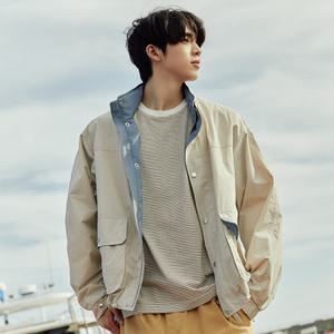탑텐 남성 소프트코튼 스트라이프 반팔티_MSF2TS1004 MSF2TS1004