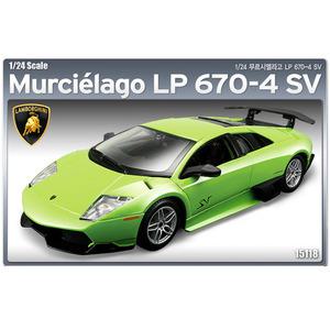 (AC15118) 1-24 무시엘라고 LP 670-4 SV (도장된 메탈바디)