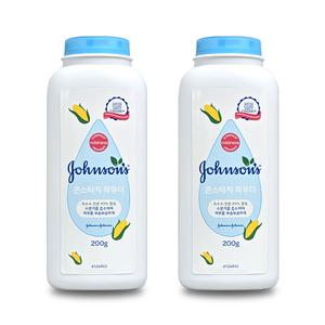 존슨즈 베이비 콘스타치 파우더 200g X 2개