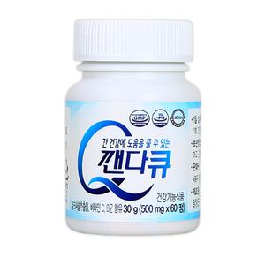 깬다큐Q 병 30회분 간에 좋은 밀크씨슬/실리마린/비타민B/비타민C 함유