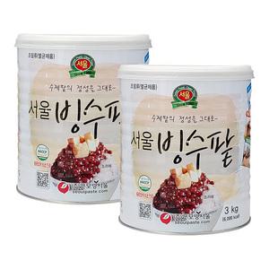굿모닝서울 빙수팥 3kg 2개세트