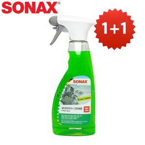 무료배송 1+1 소낙스 실내크리너 그린레몬-500ml+사은품/실내클리너/카브리즈/내부청소/실내청소/세차용