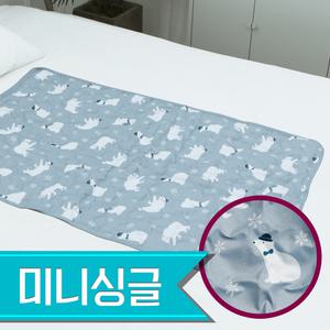 폴라베어 쿨매트 미니싱글 영메디칼 모던 여름매트/ 그레이