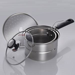 스텐 라면 국수삶는냄비 미니찜 국수 편수 냄비 16cm