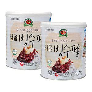 [기타]메가커피 굿모닝서울 빙수팥 3kg 2개세트
