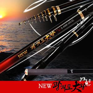 TJ코리아 NEW광개토대왕 여의 3-450 카고 원투 낚시대
