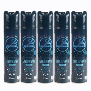 산도깨비 냄새탈취 방향제 공기청향제 스프레이 담배냄새 제거제 300mL x 5개