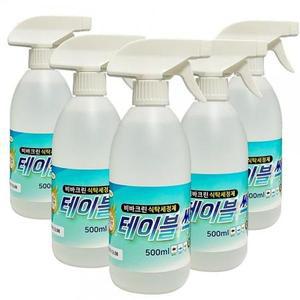 ForU292 테이블싹 500ml 5개 냉장고청소 식탁세정제 식탁클리너 테이블세정제