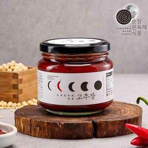 [순창 문옥례 식품]순창문옥례식품 전통 찹쌀 고추장 450g 유리용기