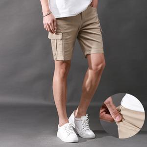 [후앙스]데일리 면 스판 스탠다드 카고 반바지 PWCP7930