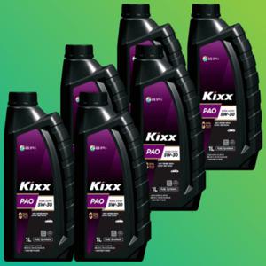 킥스 파오 KiXX PAO A3/B4 5W30 1L x6개 가솔린 엔진오일