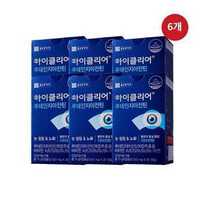 종근당건강 아이클리어 루테인 지아잔틴 500mg x 30캡슐 6박스