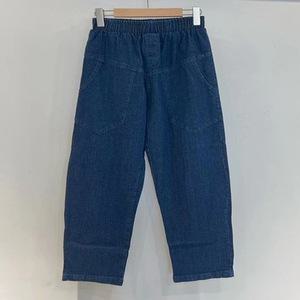 여자청바지 빈티지 데님팬츠 가을패치 포켓 밴딩 캐주얼 배기팬츠 여성 S3M2