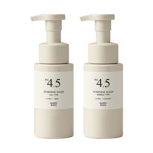 해피바스 PH 4.5 약산성 여성청결제 250g 로즈젤+쑥거품 2종