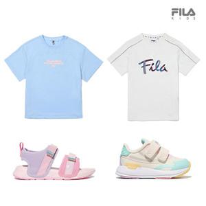 [FILA KIDS] 집중! 휠라키즈 여름맞이 데일리룩 단독! 최대67%! 샌들/아동화/반팔/티셔츠/상하세트/팬츠/원피스