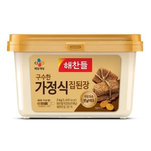 해찬들 구수한 가정식집된장 3kg