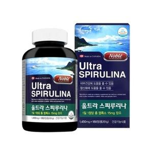 노블 울트라 스피루리나 180정 대용량 항산화 피부건강 엽록소