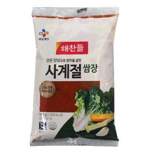 CJ 해찬들 사계절 쌈장 리필 500g 우리두리