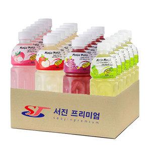 (서진프리미엄) 모구모구 4종혼합(리치+사과+포도+샤인머스켓) 320mlx24ea