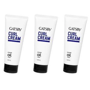 갸스비 내츄럴 스타일 케어오일 컬크림 150ml x 3개 부드러운 촉촉한 세팅력 간편한 헤어 스타일링