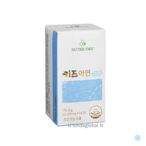 뉴트리코어 키즈 아연 츄어블 어린이 유아 2개월분