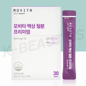 모비타 액상 철분 프리미엄 (30포) / 임산부 수유 철분제 영양제 포도맛
