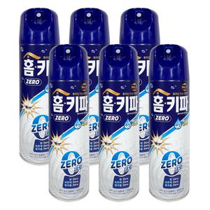 홈키파 제로 에어졸 500ml x 6개 모기약 살충제
