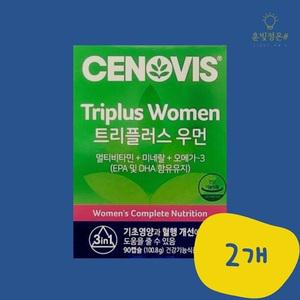 세노비스 트리플러스 우먼 1120mg 90캡슐 2개.