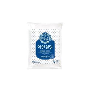 백설 하얀 설탕 1kg 16개