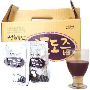 성원농산 머루포도즙 100ml X 50포