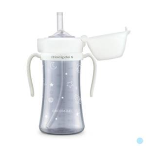 그로미미 PPSU 빨대컵 스트로우 추빨대 화이트 300ml