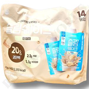 랩노쉬 슬림쉐이크 인절미맛 45g x 14포 2주분