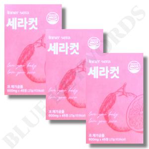 이너세라 세라컷 600mg x 45정 x 3박스 45일분 모로 블러드 오렌지 차전자피 녹차 추출물
