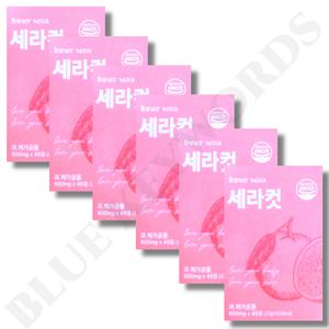 이너세라 세라컷 600mg x 45정 x 6박스 90일분 모로 블러드 오렌지 차전자피 녹차 추출물