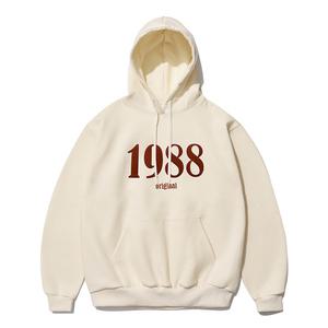 [기모] 1988 Appliquer Hoodie Ivory