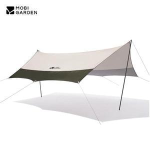 쉘터  MOBI GARDEN 모비가든 캠핑 타프 헥사타프 렉타타프 차양UV50+ 방수 그늘막 감성타프-289