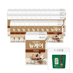 뉴케어 커피맛, 200ml, 30개, 1개 + 증정(당플랜 저당양갱, 40g, 8입, 1개)