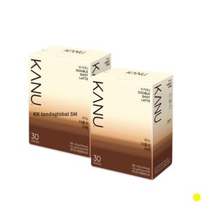 카누 라떼 더블샷 음료 커피 홈카페 회사 30T X 2개