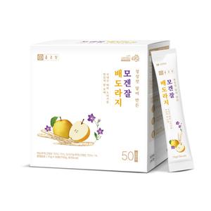 [본사직영] 종근당 모겐잘 배도라지 진액 스틱 15g (50포x1박스) 꿀 생강 모과